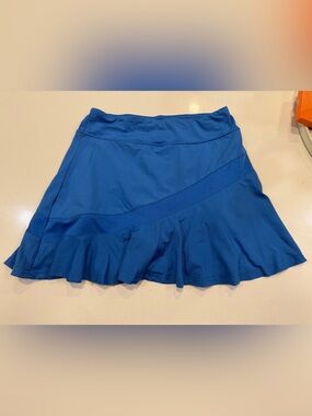 Athletic Golf/Tennis Skirt in Bright Blue